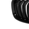BMW 3 F34 GT 13-20 Grilles Between the Headlights (kidneys) Left + Right Set BLACK GLOSSY DOUBLE BAR