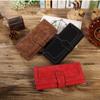 Stylish Vintage Pu Leather Long Wallet For Women With Magnetic Closure And Soft Texture