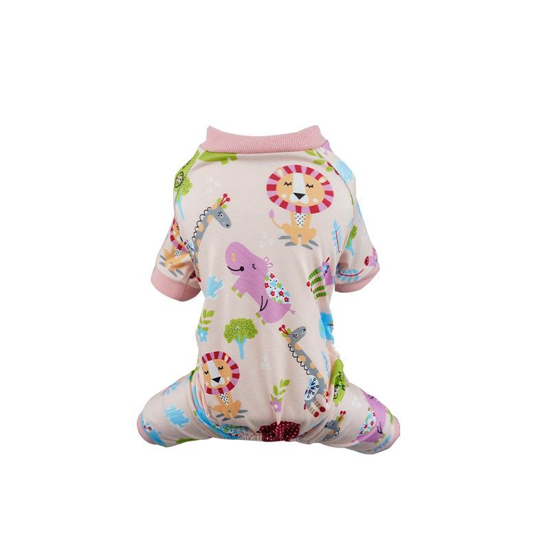 Dog pajamas, new pajamas, comfortable new dog clothes, four-legged clothes, cute camouflage, warm and trendy