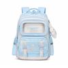Large Capacity Childrens Backpack For Primary School Kids With Comfortable Air Cushion Straps In Stylish Blue Pink Or Co Purple