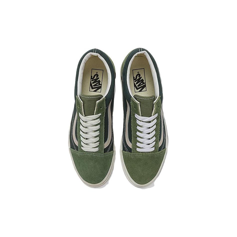 Vans Old Skool Suede Canvas Unisex Tri-Tone Green VN000CR5CX1