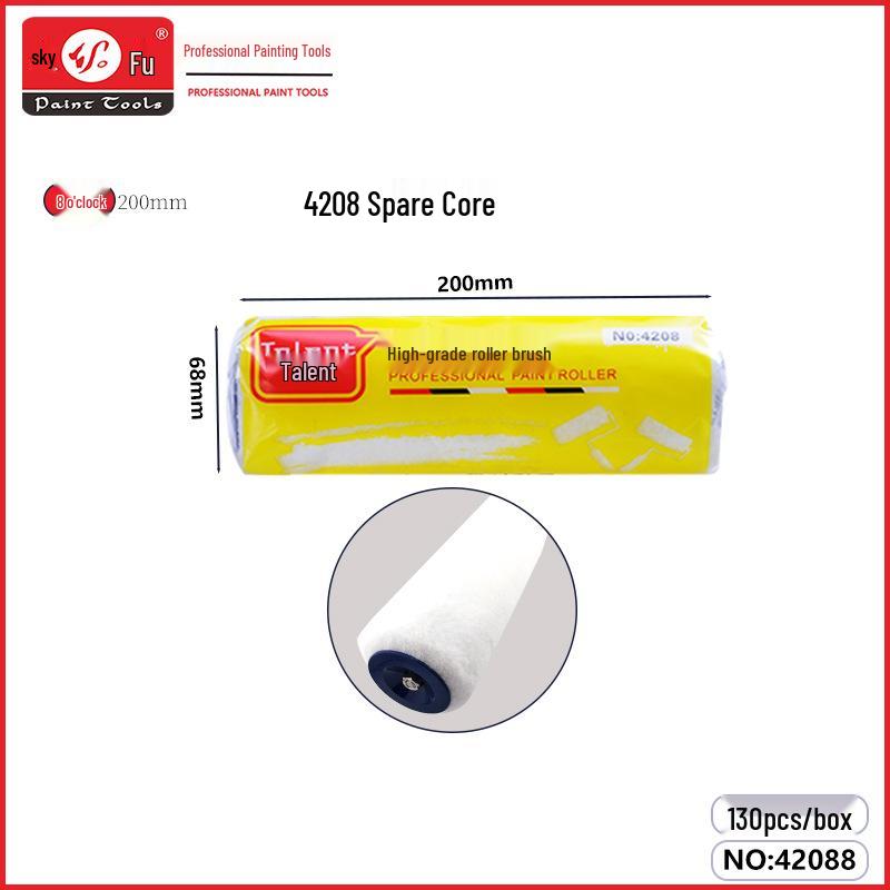 Talent Series Latex Paint Roller Brush - Waterproof Exterior Wall Coating Tool for Professional Home Decoration