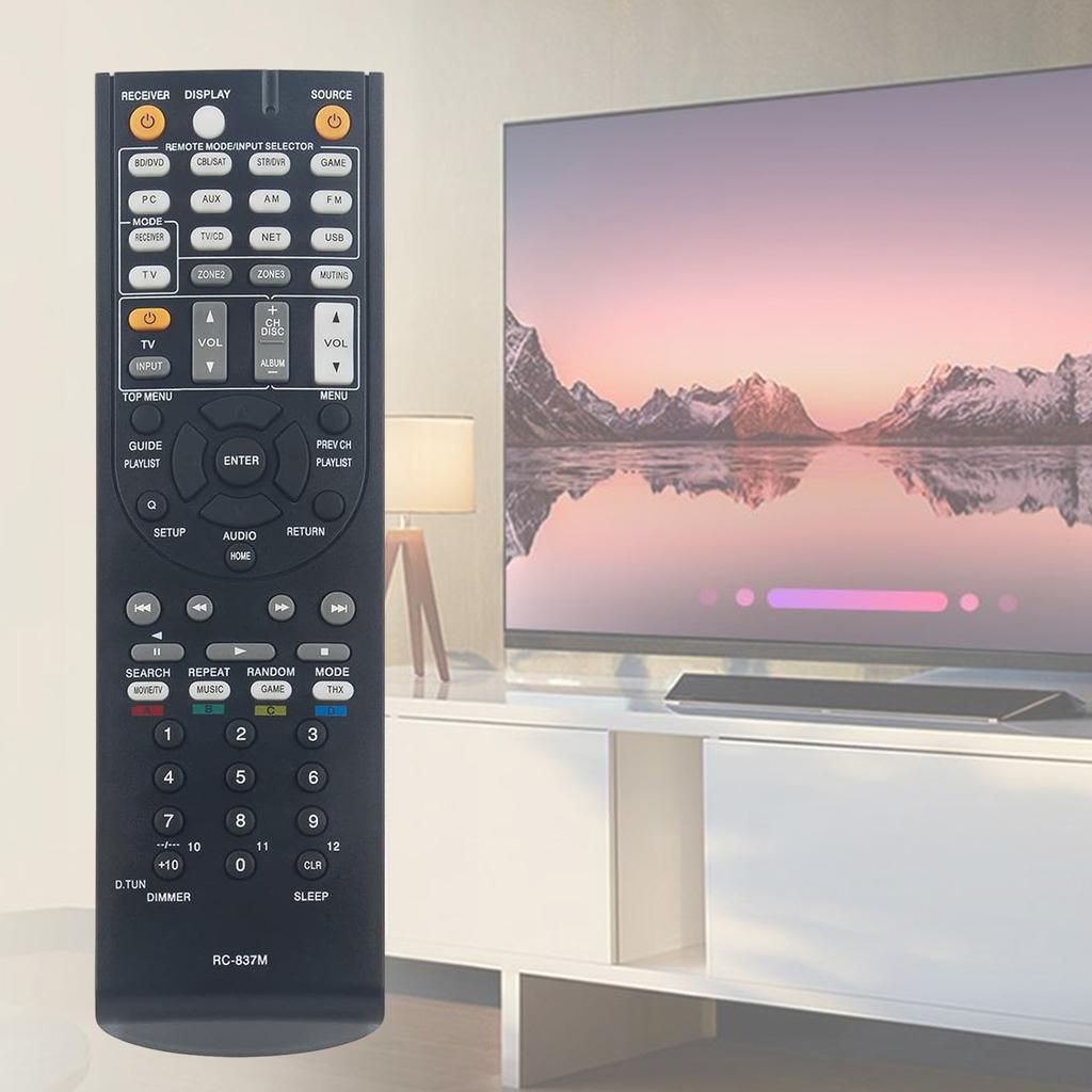 RC837M Video Auditory Receiver Remote Substitute For Video Receiver RC837M TX-NR616 Series Models