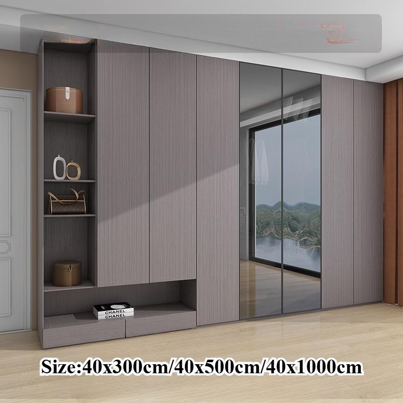 Wood Grain Background Wallpaper Bedroom Living Room Furniture PVC Waterproof Wall Sticker Self-adhesive Home Decor Wallpaper