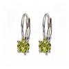 S925 Sterling Silver Gemstone Ear Studs - Garnet, Citrine, Amethyst, Topaz & Diamond Hoops for Women