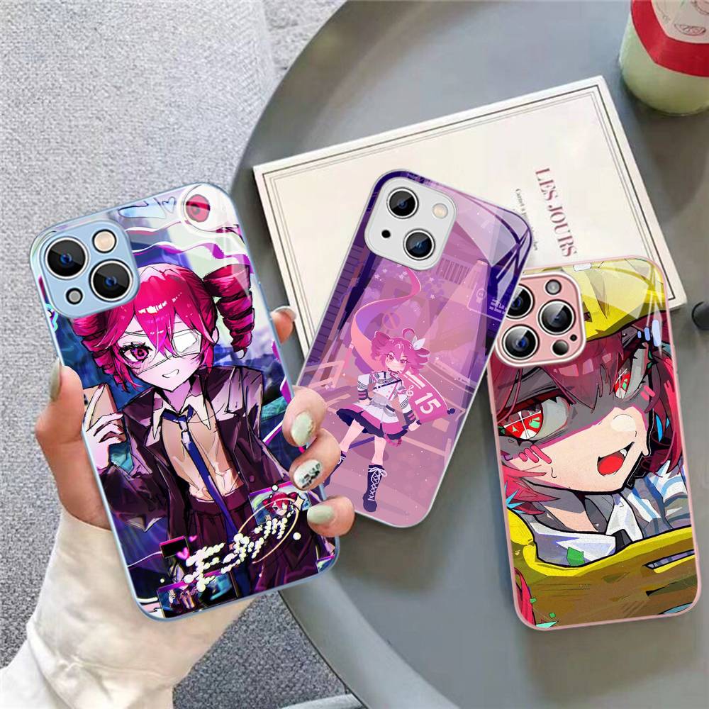 Vocaloid Kasane Teto Girl For IPhone 14 13 12 Mini 11 Pro XS Max X XR 14 Plus Tempered Glass Cover
