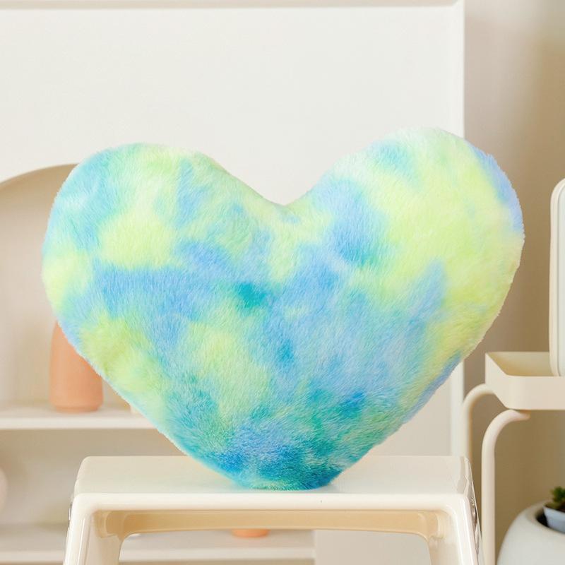 Cartoon Colorful Love Pentagram Throw Pillow Plush Toy Ball Doll Home Sofa Pillow Cushion Rag Doll