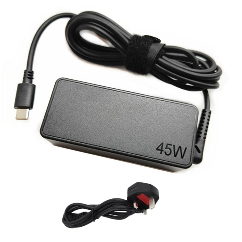 PD45W UsbC Laptop Charger, L TypeC Notebook Fast Charging  Power Adapter for Laptops Phones with UsbC