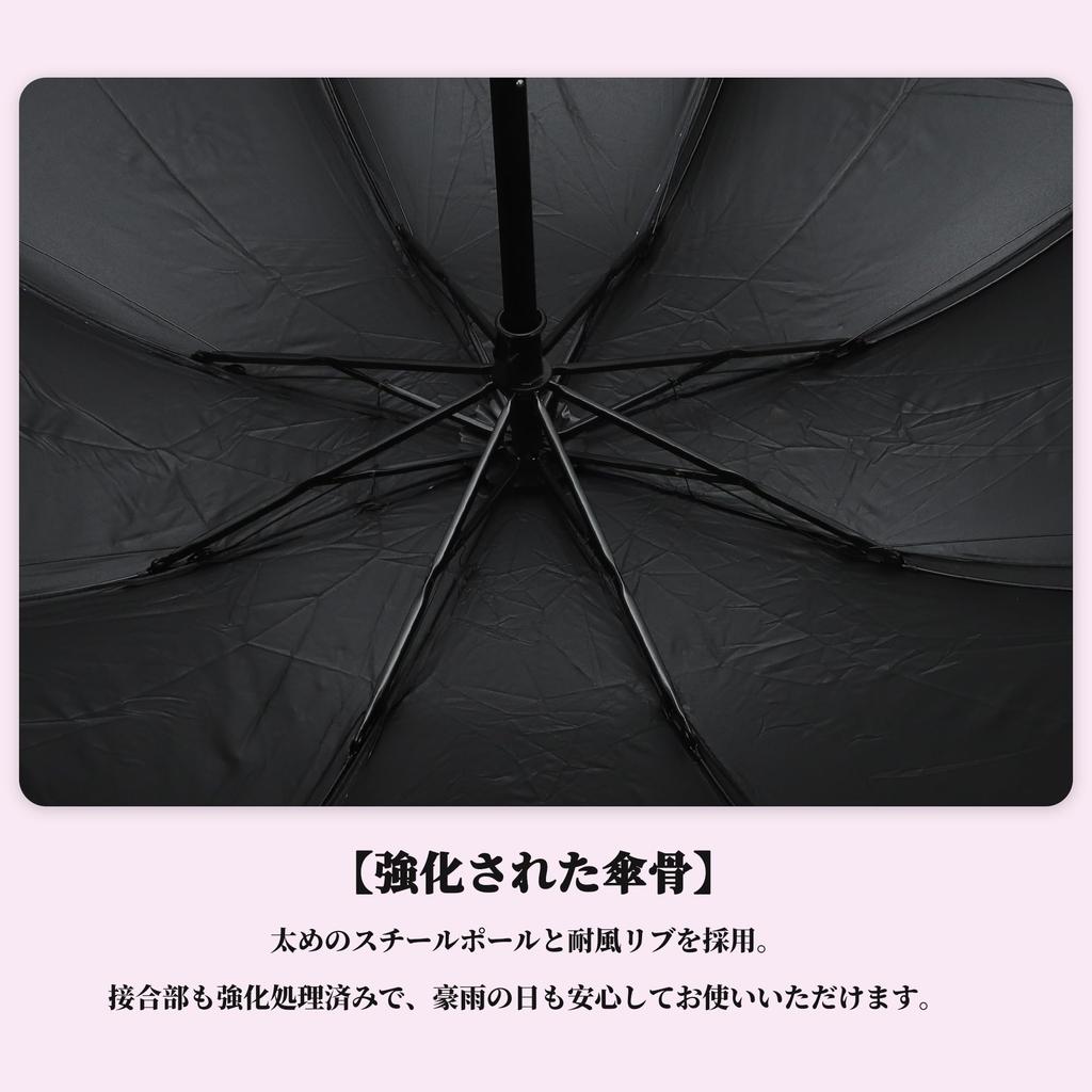 CAPASTEC Folding Large Manual Opening and Rain UV UV Suitable for Both Sunny and Rainy Checkered Navy Blue Umbrella, Size, Closing, Water-Repellent,