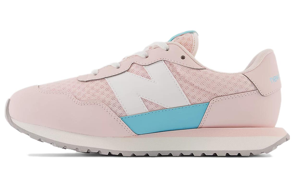 New Balance NB 237 Abrasion Resistant Low top Kids Running Shoes Pink Teenagers GS237KP 37