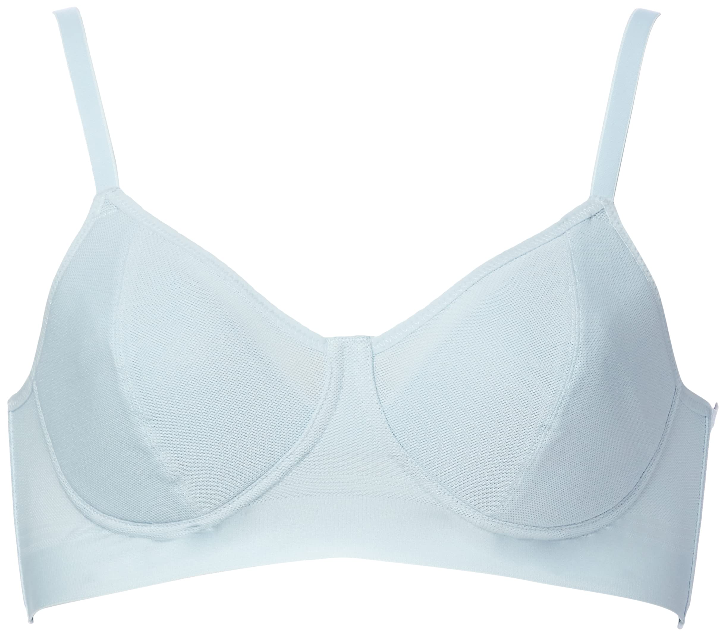 

Cool with Pale S [B.V.D.] Bra, Bra, Hooks, Moisture-wicking, Quick-drying, Lightweight, Anti-breathable, Non-wired Bra, Web-exclusive, Women s, Blue,