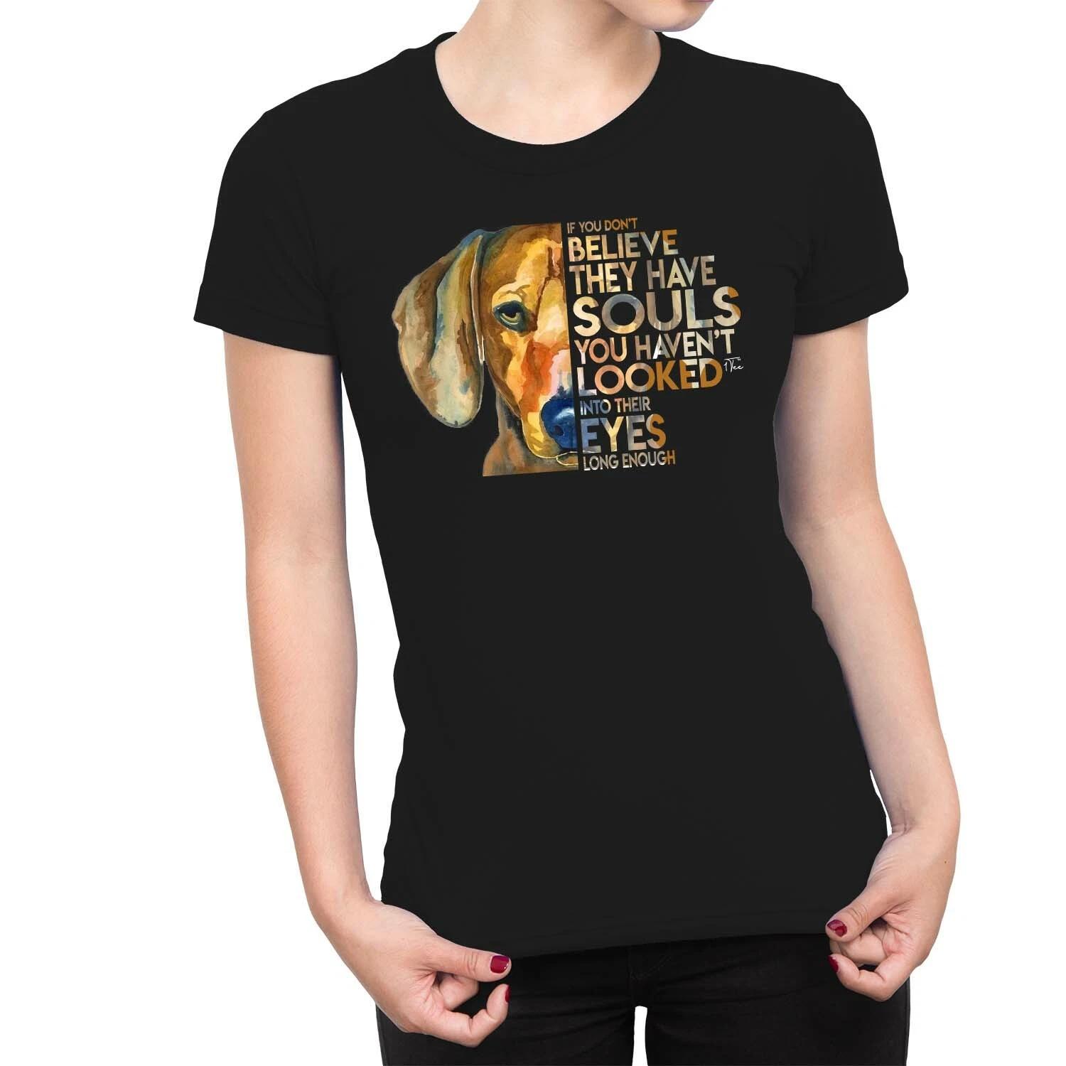 1Tee Womens If You Don t Believe They have Souls T-Shirt S