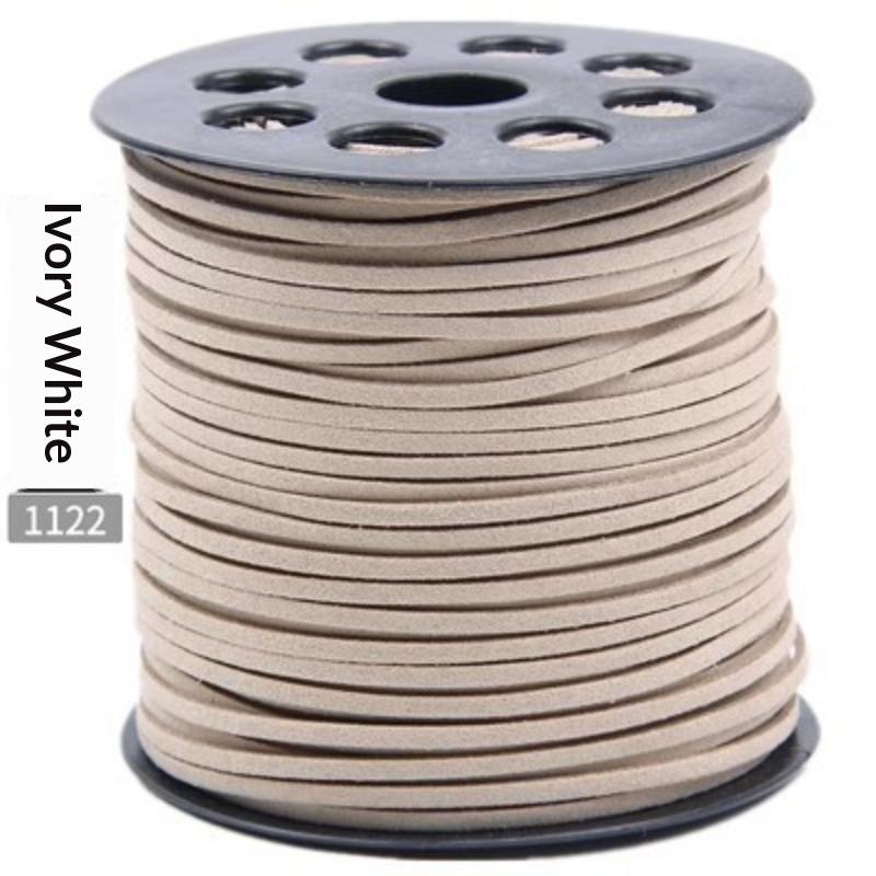 82Meters Suede Rope Leather Cords Woven Cord Wire Necklace Bracelet Diy Handmade Jewelry Decoration Accessories