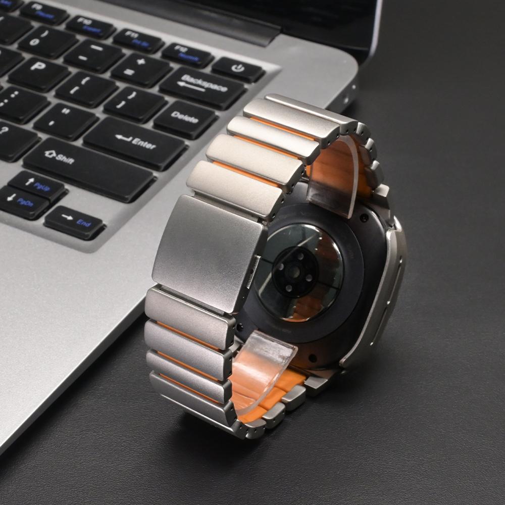 Titanium Band for Samsung Galaxy Watch Ultra 2025 Luxury Watch Strap for Samsung Galaxy Watch Ultra 47mm 2024 Magnetic Bracelet