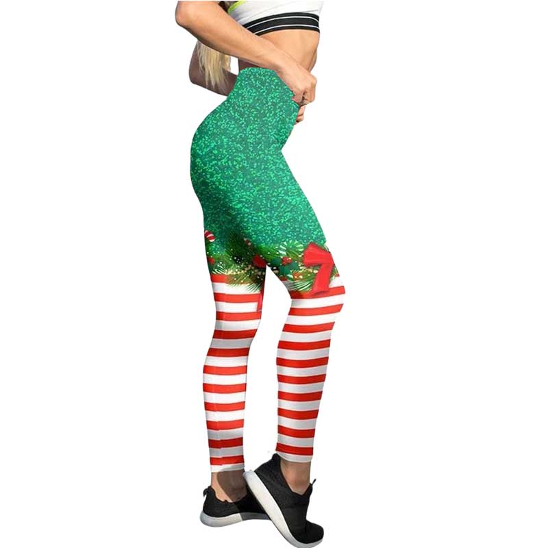 Buy Women's Casual Santa Claus Print 