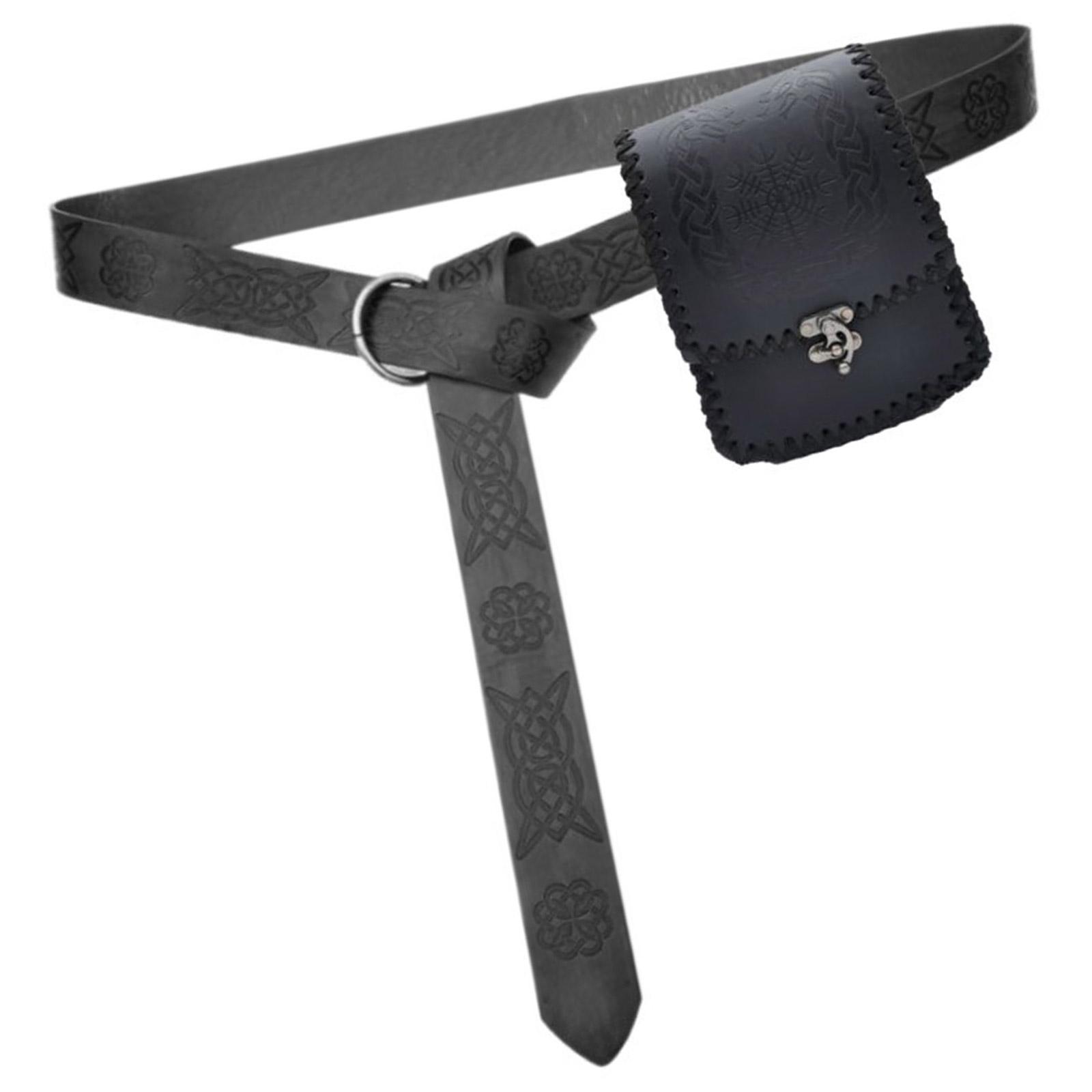 

Средневековый поясной ремень Винтажный косплей Рельефный ремень для мужчин Косплей-реквизит Поясной ремень для фотосессий и сцены T6