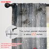 Plane Printing Curtains Festive Snowman Christmas Tree Versatile Polyester Without Rod Use Semi Sheer Set Of 2 Made