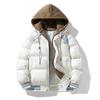 Paar-Stil Winter Dicke Herrenjacke mit Kapuze Baumwolljacke Jugend Koreanische Version Brotjacke