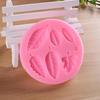 1 Pcs Kitchen Baking Tools 6 Hole Silicone Mold With Leaf Shape Chocolate Mold Sugar Flip Cake Decoration Mold Accessories