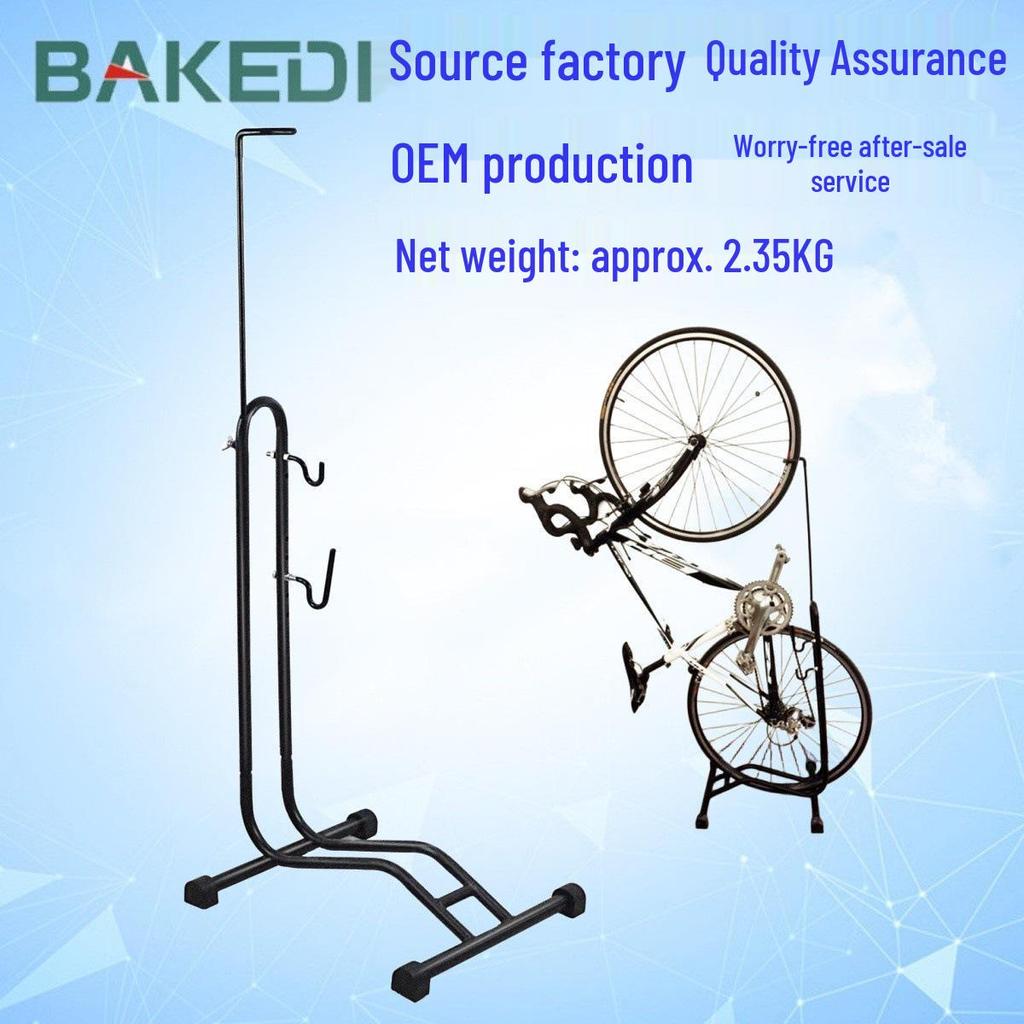 3-in-1 Vertical L-Shaped Bike Rack & Stand for Display and Repair