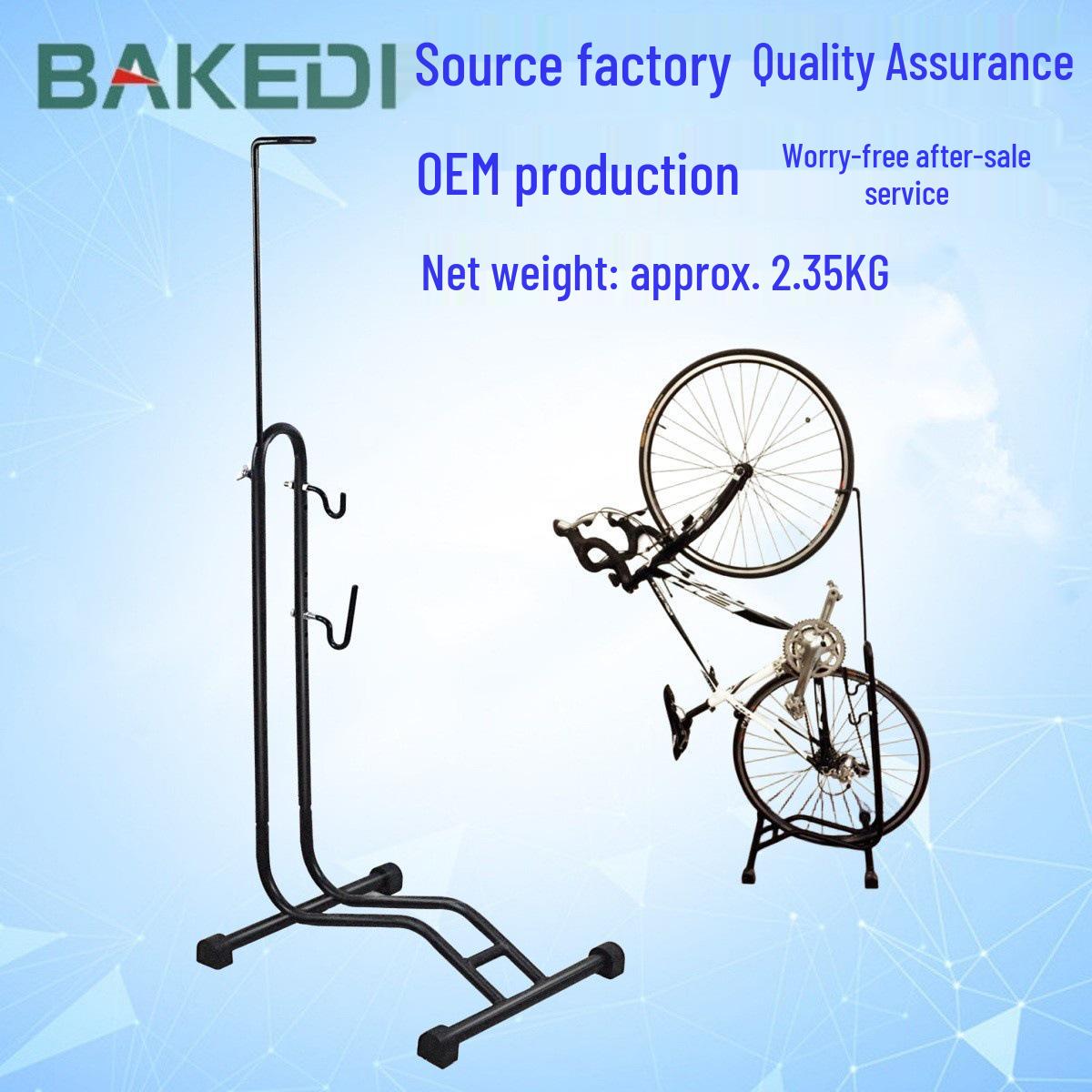 

Велостойка 3-в-1 вертикальная L-образная для хранения, демонстрации и ремонта Yes чёрный