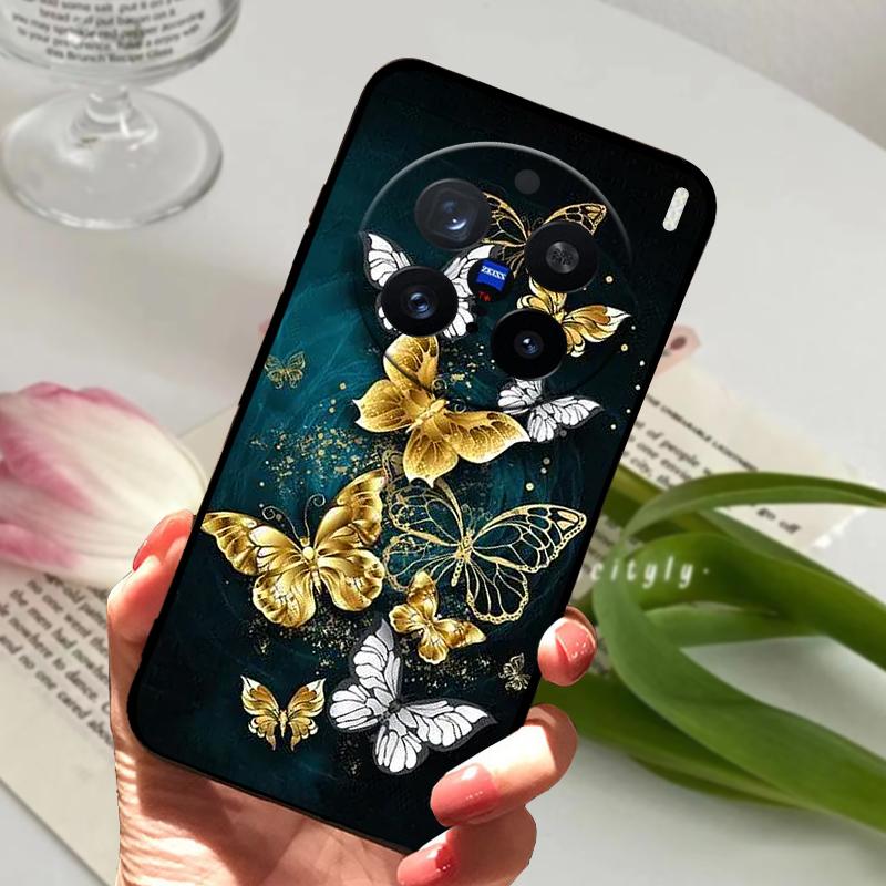 For Vivo X200 Pro Case X 200 Cute Animal Silicone Soft TPU Phone Cover For VIVO X200 Pro Mini 5G Protective Bumper Fundas Cases