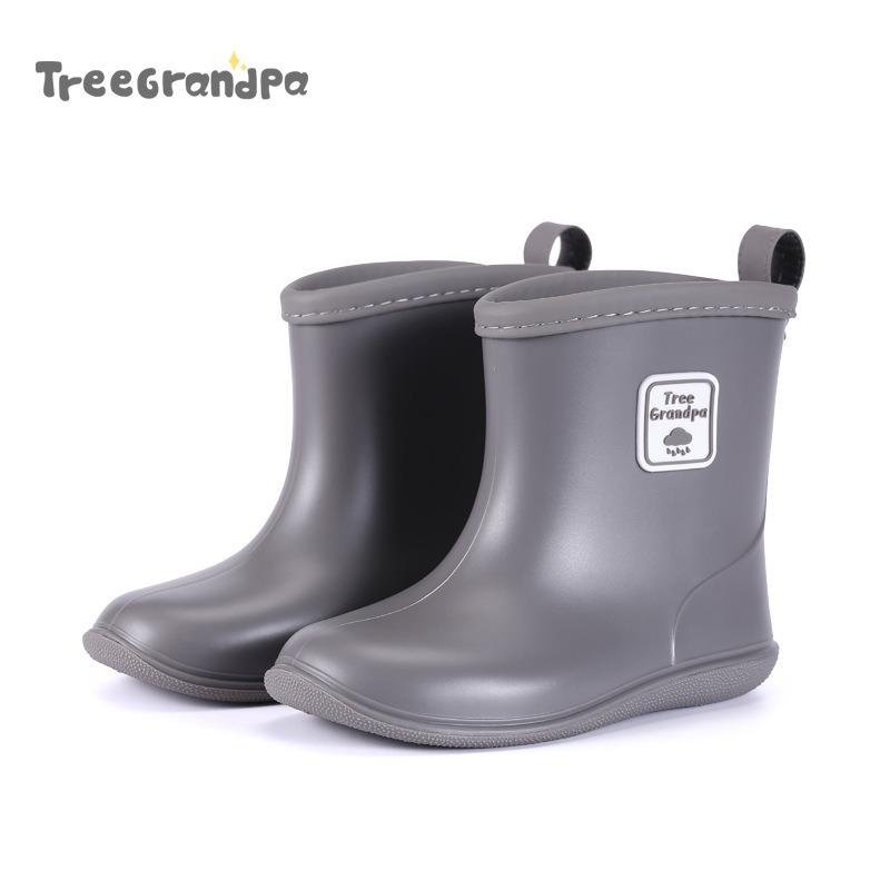 Children's Lightweight Mid Length Rain Boots for Boys and Girls