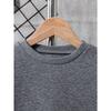 Kids Sweatshirt Fashion Round-neck Pullover, Long-sleeved Top for Autumn and Winter, Featuring Cartoon Bear Print, for Daily Casual Wear
