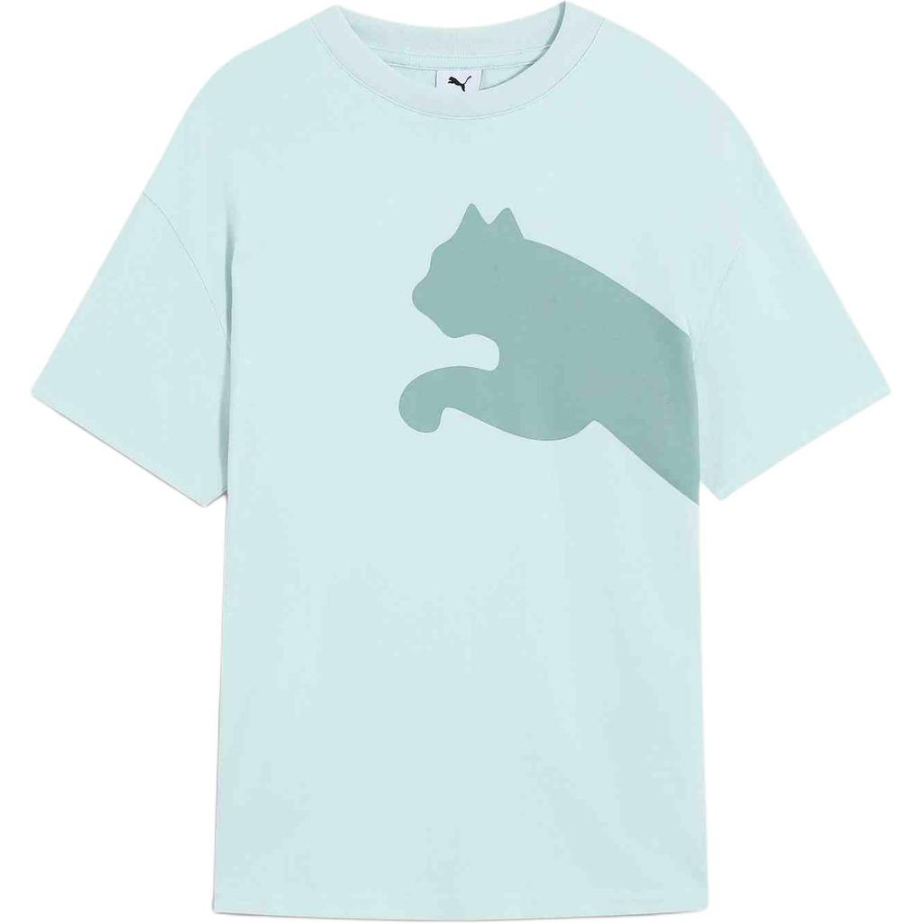 New PUMA SS25 T Shirt Unisex Ice Blue 633855-67