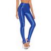 Dámské nadměrná velikost olejové lesklé kompresní legíny Kalhoty s vysokým pasem Tělocvična Yoga Cvičení Bezešvé kalhoty Břišní kalhoty se sportovním třmenem