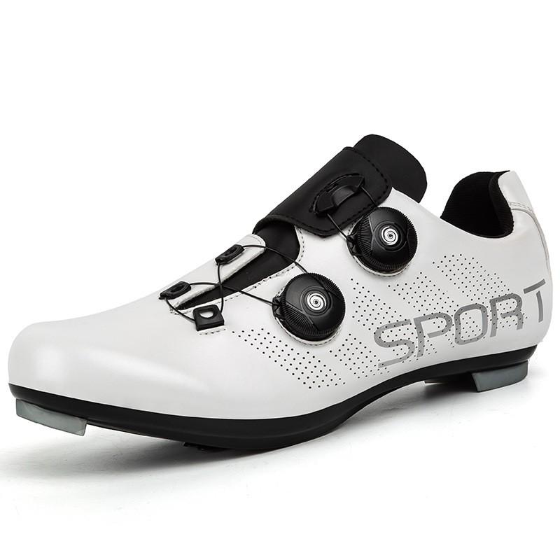 Road Cycling Shoes With Nylon Sole Non-Cleat Bike Breathable Mountain Footwear Men Women