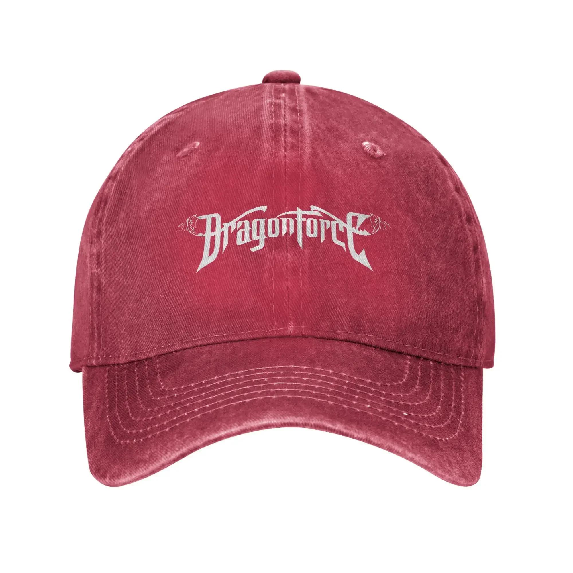 DragonForce power metal band Logo Wear Baseball Cap Unisex Fashion Hats Cap Adjustable Trucker Hat One Size