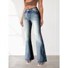 QICED Women's Fashion Casual Solid Color Print Pants & Capris