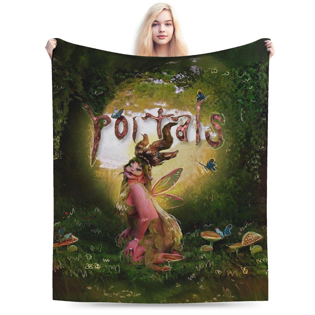 American Singer Melanies Martinezs Blanket Cover Fleece Lightweight Thin Throw Blankets for Bedding Couch Bed Rug