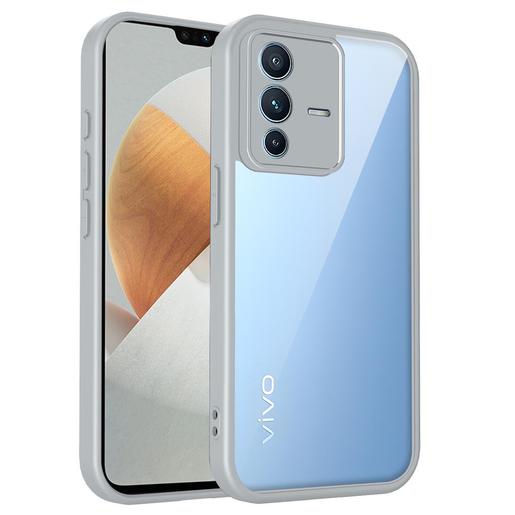 For Vivo V23 Case vivo V23 Phone Case Vivo V23 5G Cover Vivo V23 Air Cushion Silicon Bumper Clear Matte Back Cover Hard
