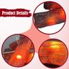 4 Pieces Fireplace Log Light Artificial Electric Decoration Accessories Resin