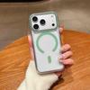 Compatible Apple 17Promax Magnetic Charging Case: High Transparency Drop Protection for iPhone 16