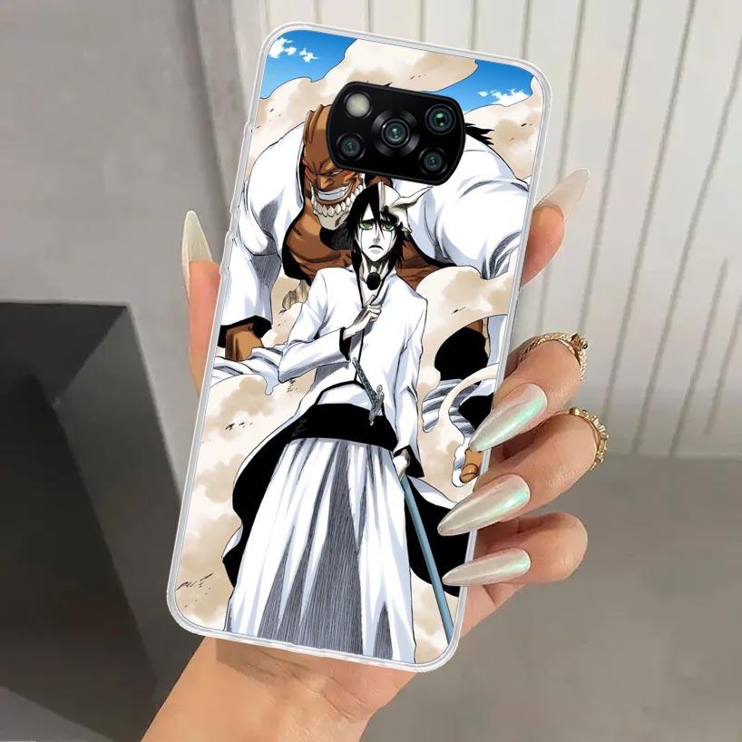 Bleach Aizen Sousuke Phone Case for Xiaomi Poco X5 X6 X7 Pro F7 Ultra M7 Redmi 15 15C 13 13C 12 12C 10 10A 10C 9 9A 9C 9T Shell