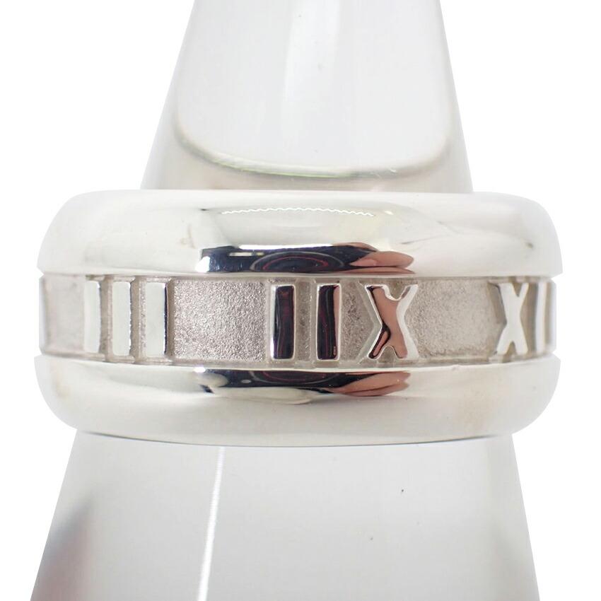 [Pre-owned] TIFFANY / Tiffany / 925 / Atlas Wide / Ring / Size 15 / j58-5