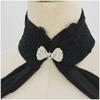 Black Ivory Chiffon Halter Neck Cape Thin Shawl Bridal Shawl Women's Cape Cloak