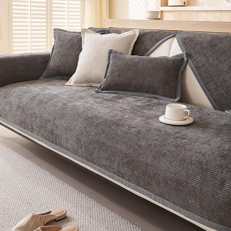 2025 new model chenille Four season universal non-slip Sofa Cover Living Room Home Japanese style simplicity Sofa Cover cloth