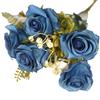 Artificial Flowers 7 Heads of Small Roses Realistic No Maintenance Required Non-fading Long-lasting Stimulated Flowers Adult Sex Wear