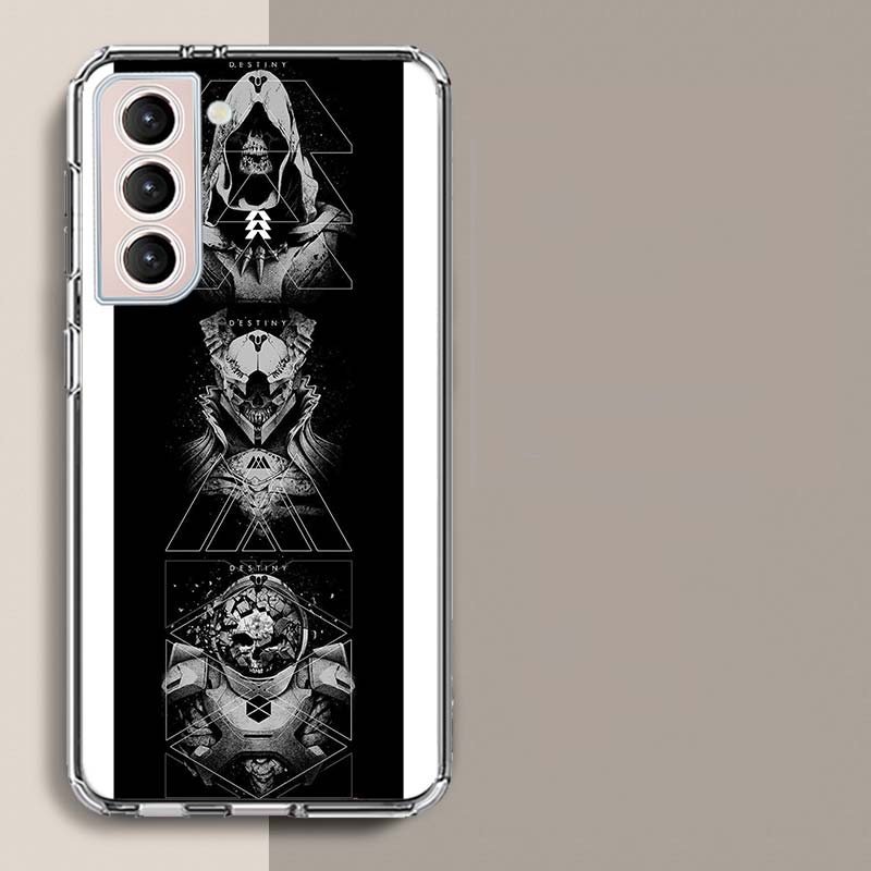 Custodia per Telefono Gioco D-Destiny 2 Per Samsung Galaxy S25 Edge S24 S23 FE S21 S20 S10 Plus S22 S26 Ultra Cover Custodie Trasparenti TPU Capa She