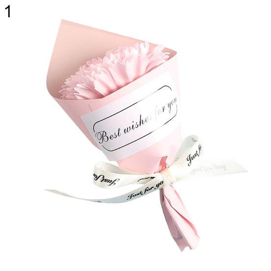 1 Blumenstrauß Mini handgemachte künstliche Seifenblume Geschenk Party Requisiten Home Ornament