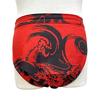 Niwa-zome Etchu Fundoshi (Loincloth) - 100% Cotton, Made in Japan, Men's, One Size Fits All, Red Dragon