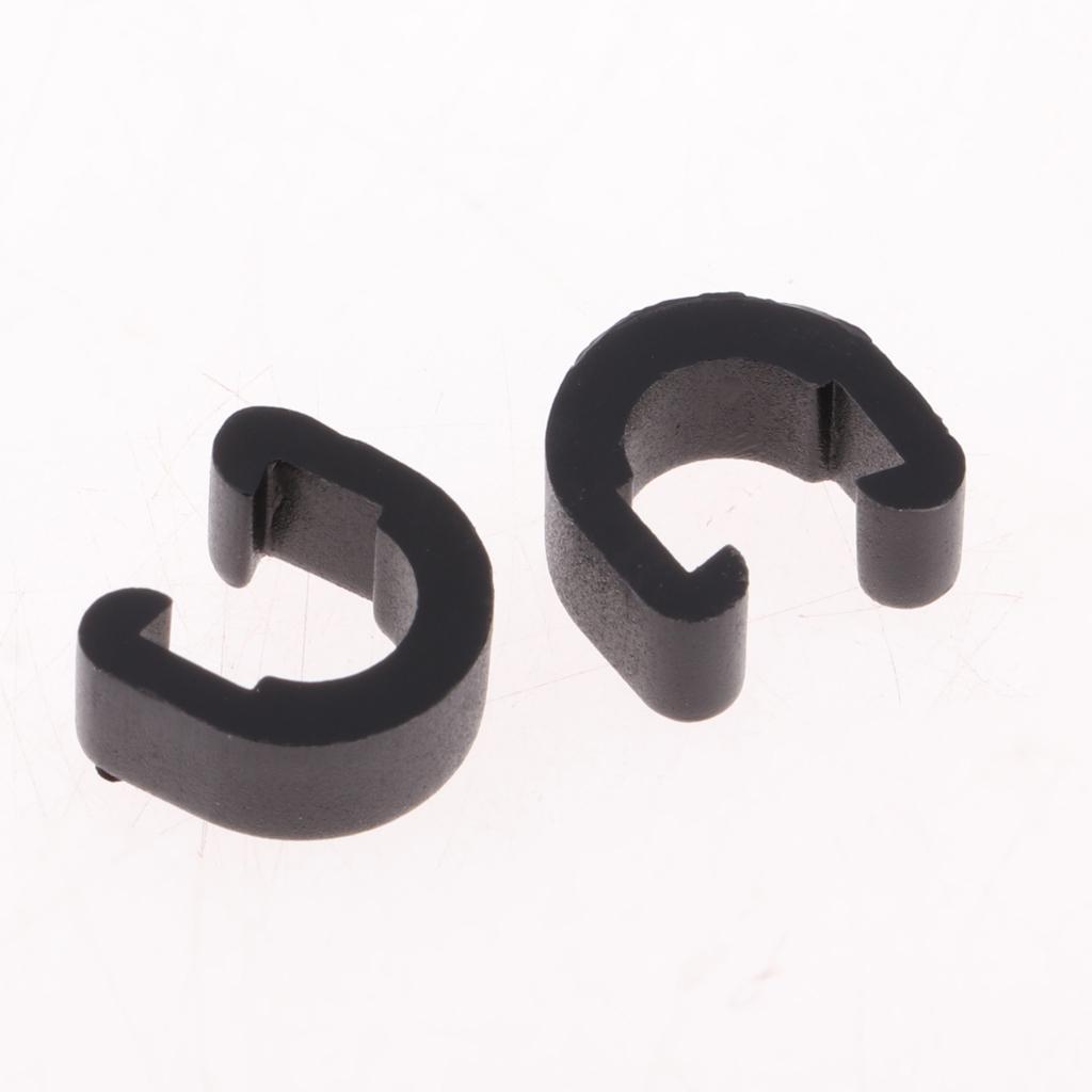 Satın alın 4 Sets Bicycle Brake Line Fixing Clips Mountain Bike Wire