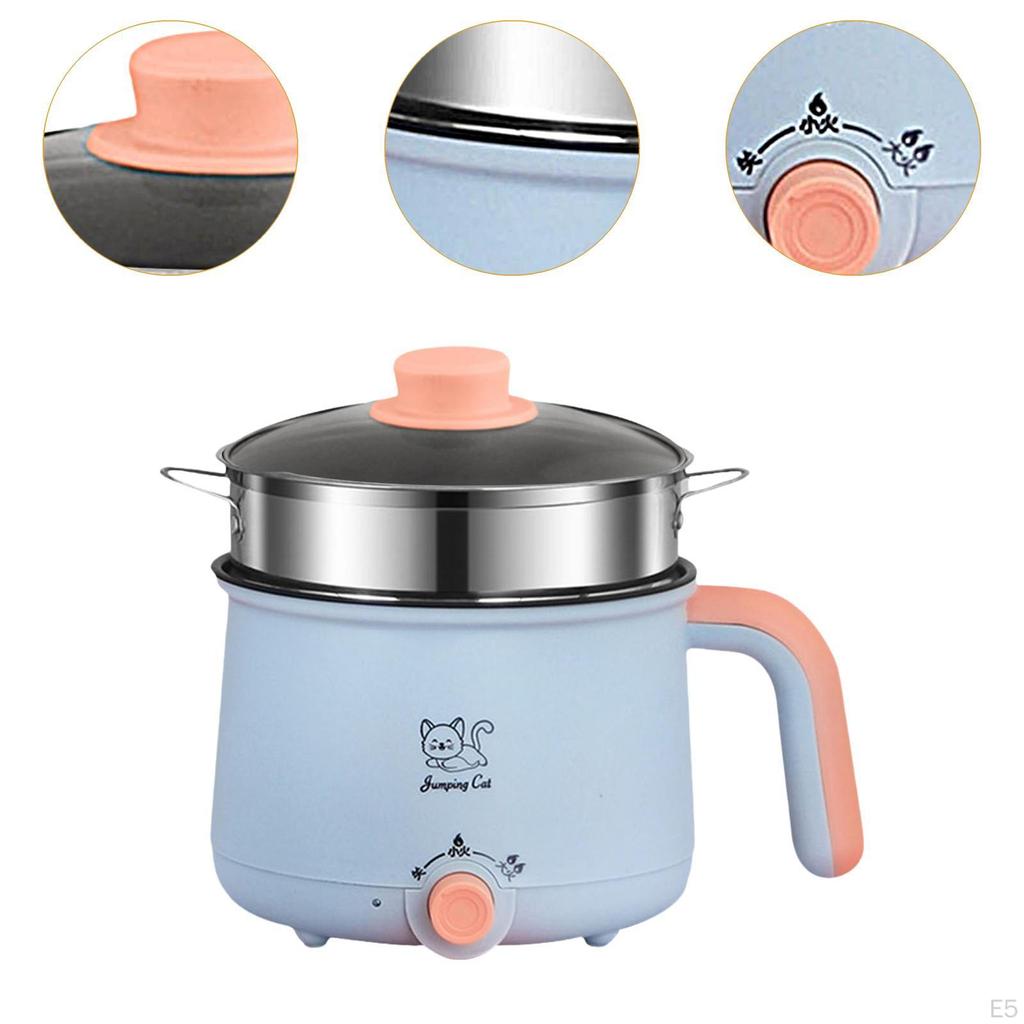 1,8L Elektrischer Kocher für Ramen und Nudeln Tragbarer Kochtopf