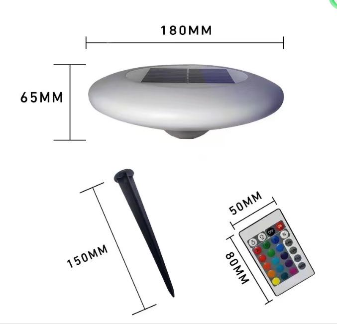 Solar UFO Floating Pool Light: Outdoor Landscape & Lawn Lighting