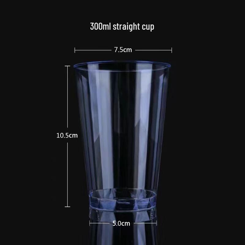 Shixun 10oz Sapphire Blue Hard Plastic Aviation Cups
