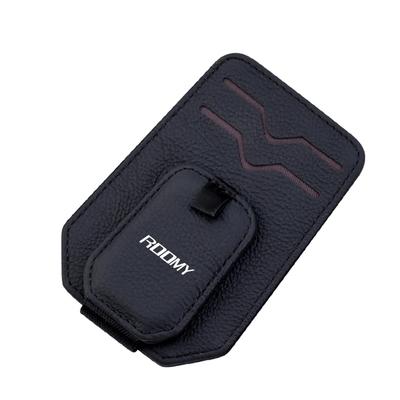 Yamlten Viseira de Carro Óculos Compatível com Óculos de Sol de Carro Porta e Magnético Durável e Fácil Porta Preto, ESPAÇOSO, Porta, Óculos, Cartões,